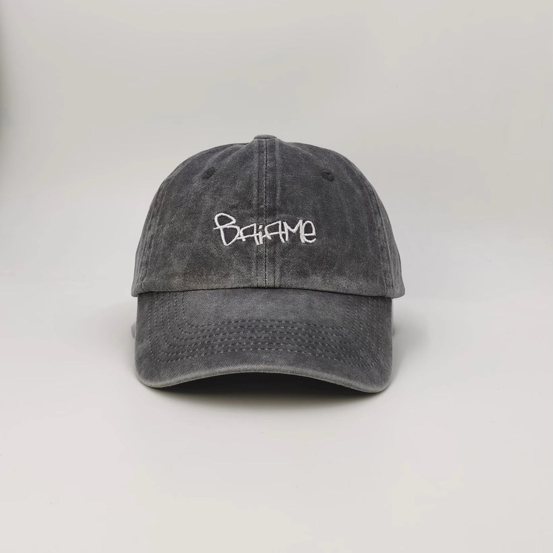 6 Panel Embroidered Baiame Faded Cap