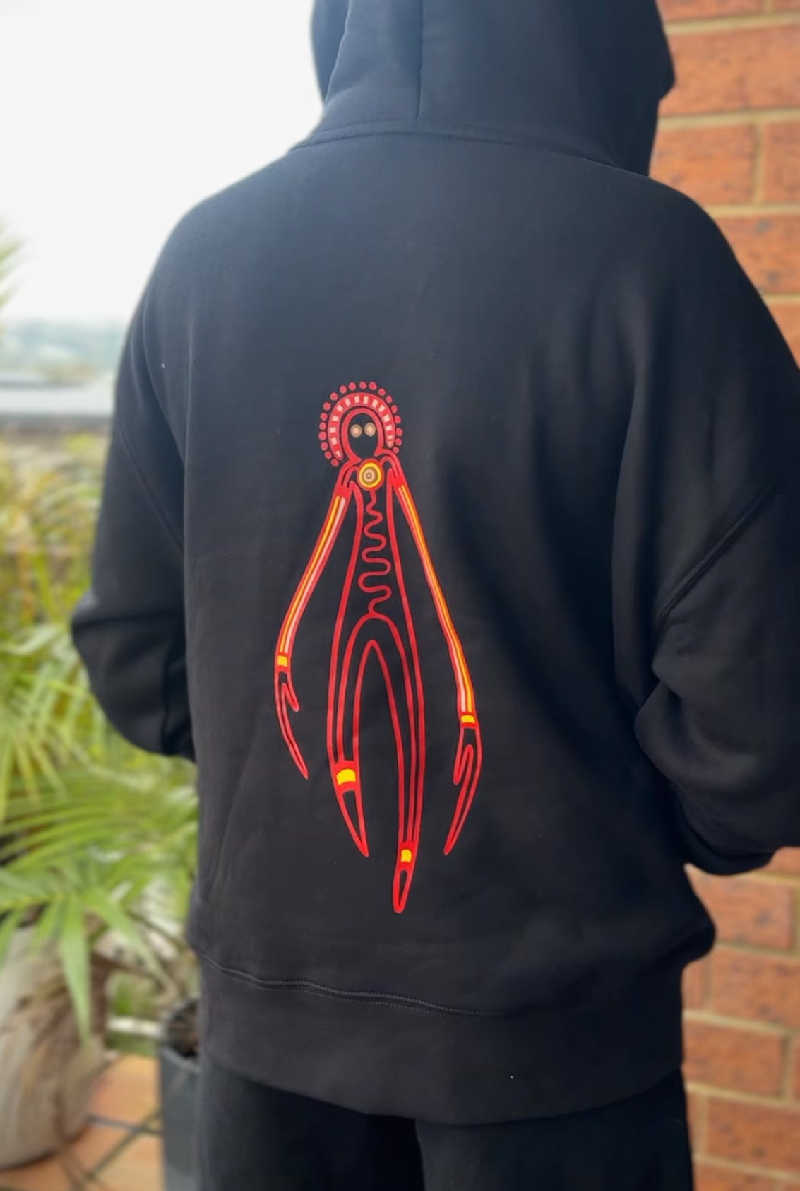 Kid's Baiame Spirit Man Hoodie