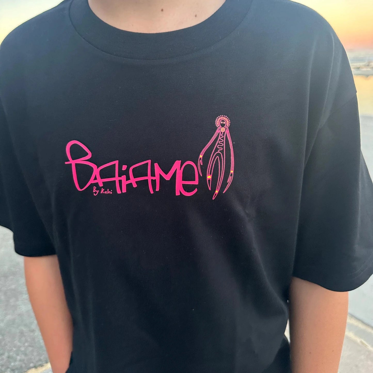 Kid's Baiame Ocean Totem Tee