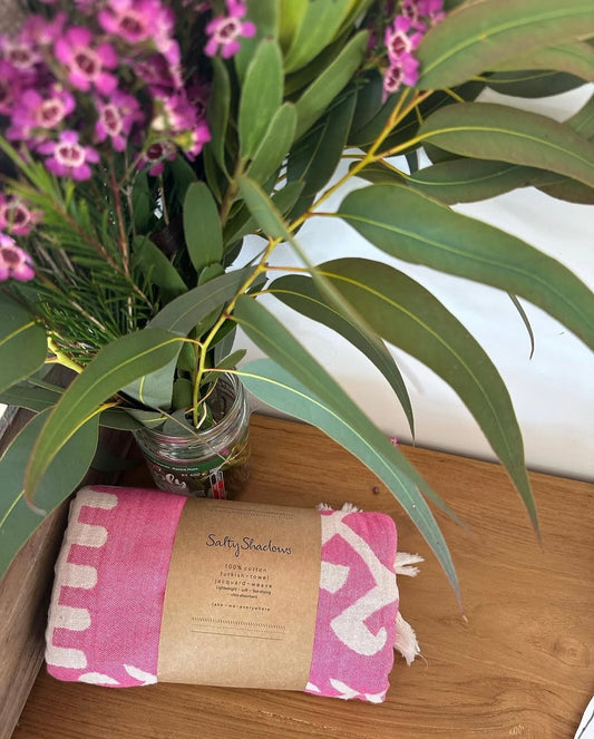Salty Shadows Turkish Towel