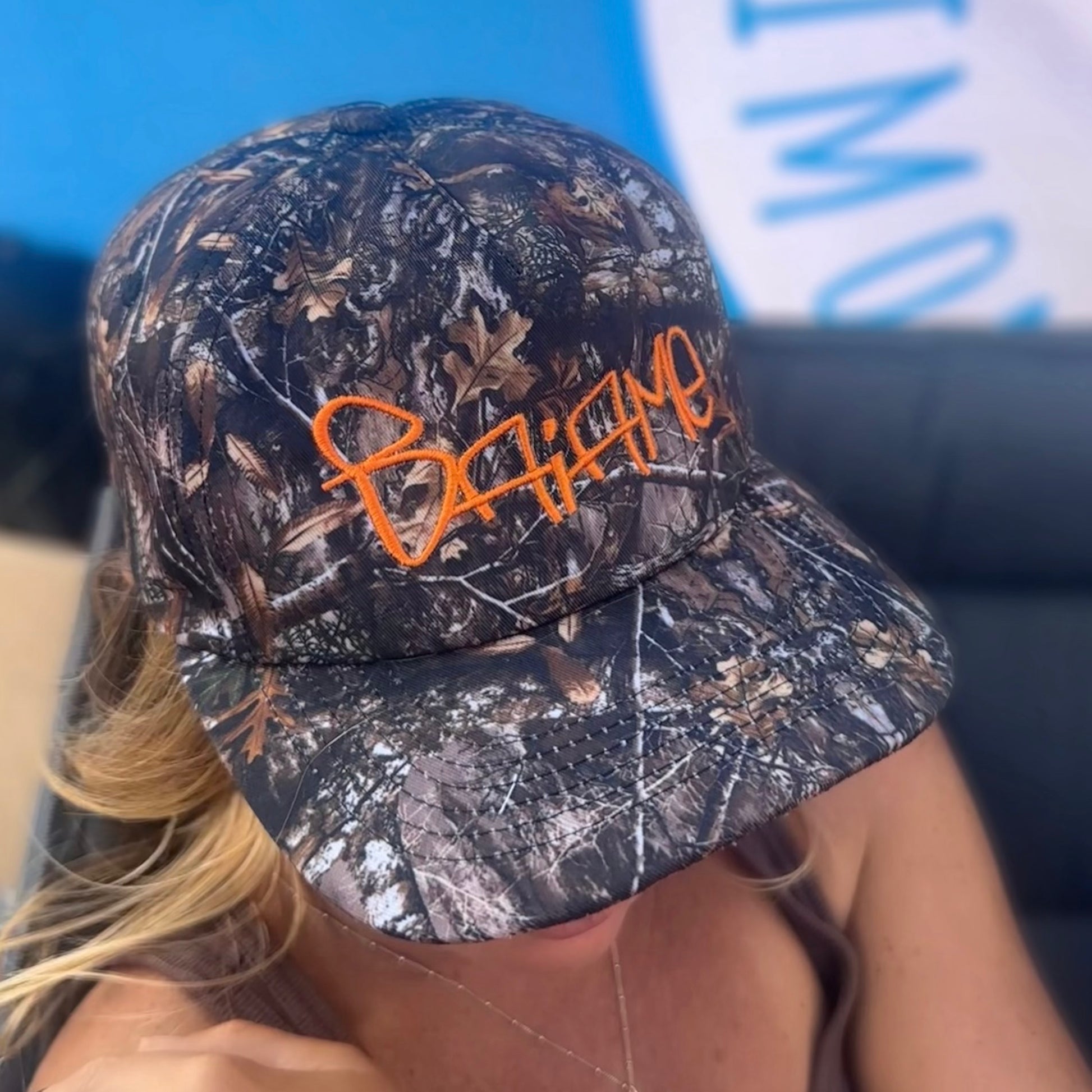 Kahi Tree Tree Camo Orange Embroidered Baiame Cap – Baiame by Kahi