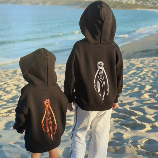 Kid's Baiame Spirit Man Hoodie