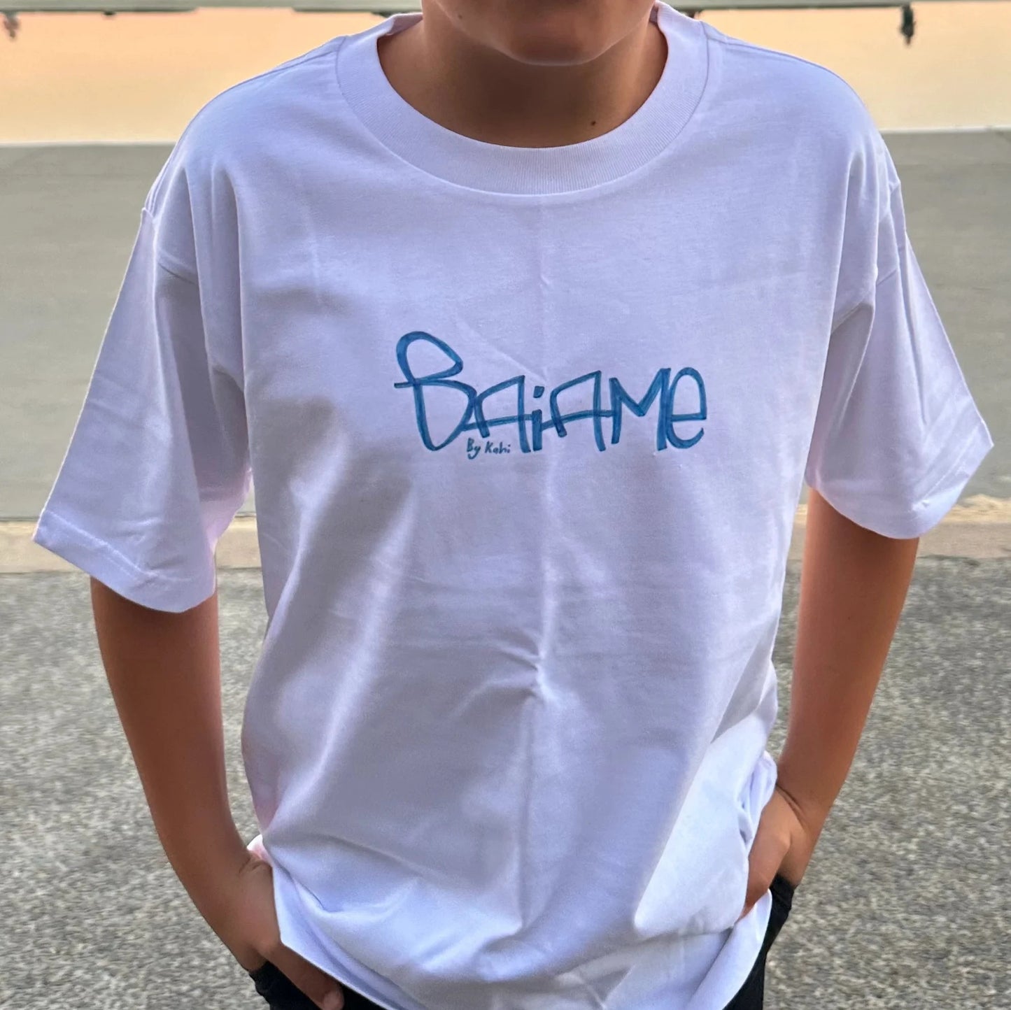 Kid's Baiame Ocean Totem Tee