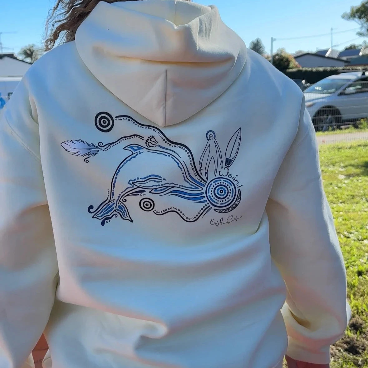 Men’s Baiame Ocean Totem Hoodie