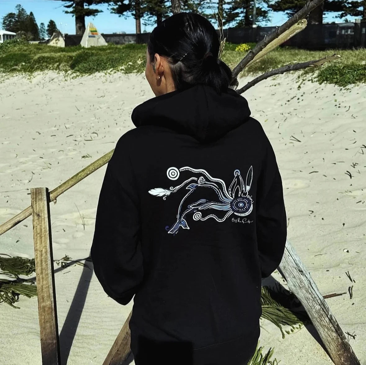 Men’s Baiame Ocean Totem Hoodie
