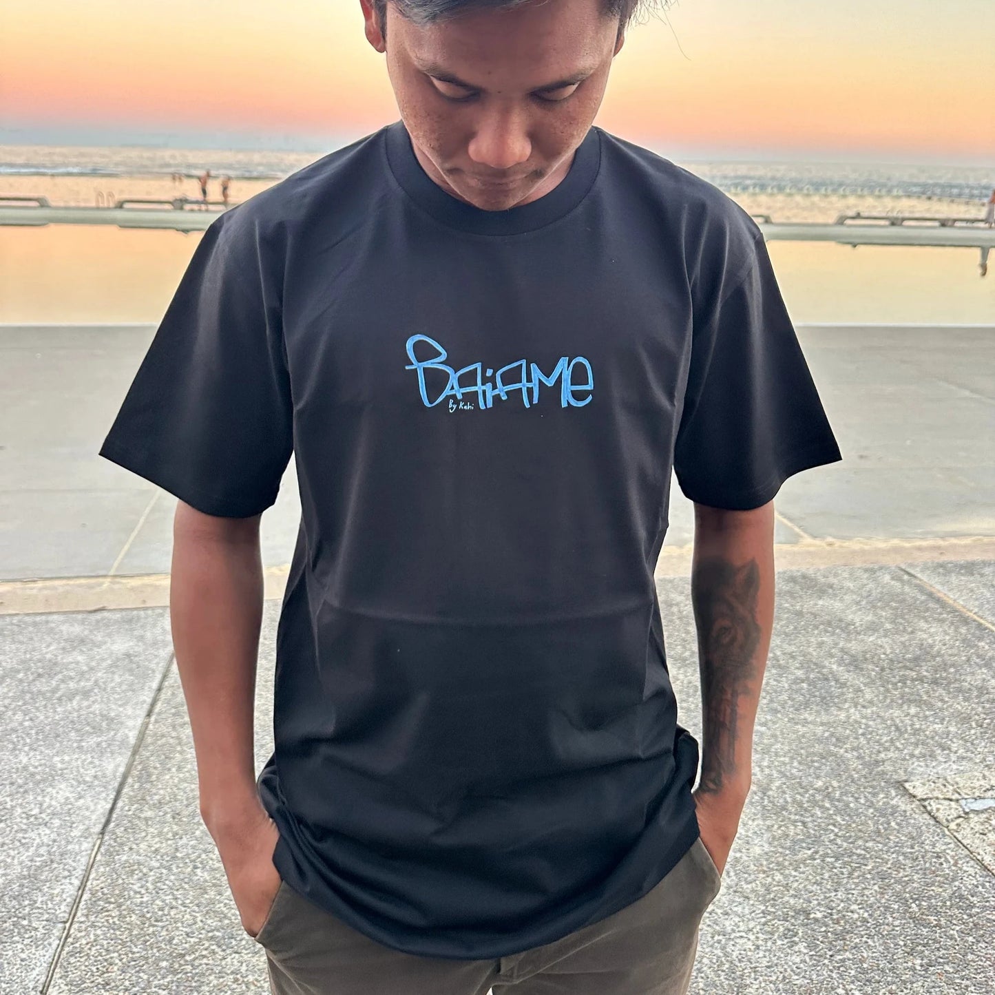 Men’s Baiame Ocean Totem Tee