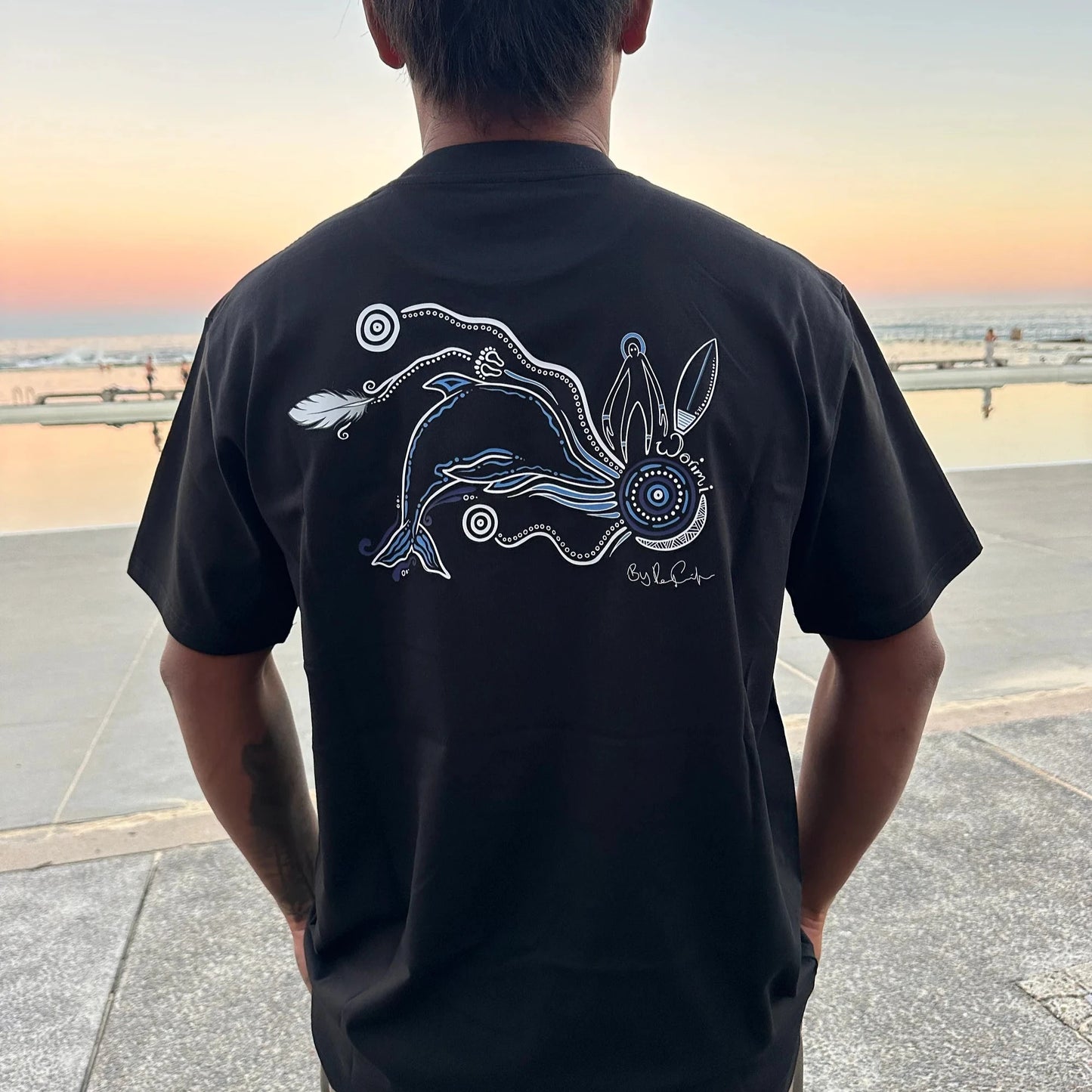 Men’s Baiame Ocean Totem Tee